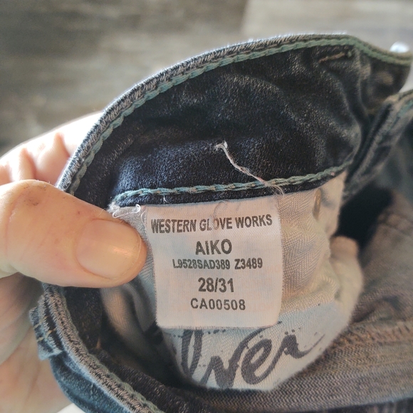 🌟Silver Aiko Jeans size 28 - Picture 4 of 6